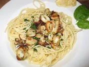 Kalmare / Sepia aus der Pfanne - Rezept