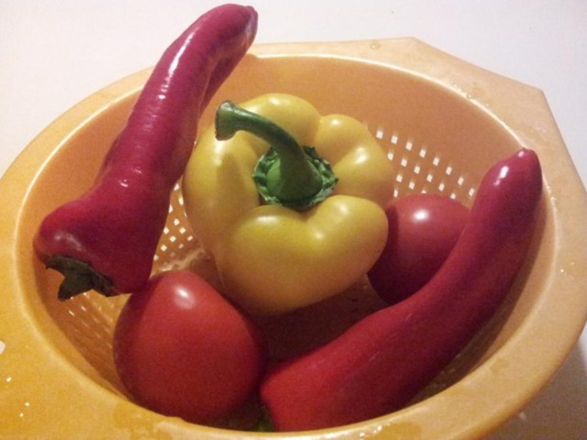 Hähnchenschenkel "Italiana" in der Gemüse-Pfanne - Rezept - Bild Nr. 12