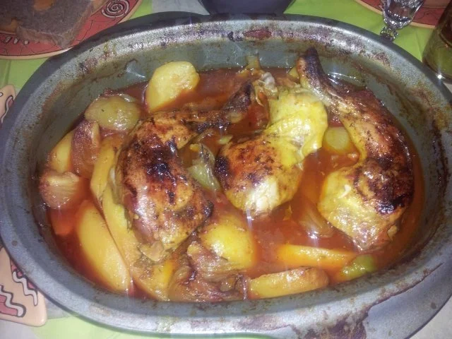 Hähnchenschenkel "Italiana" in der Gemüse-Pfanne - Rezept - Bild Nr. 2