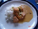 Lachsfilet mit Frühlingszwiebeln - Rezept