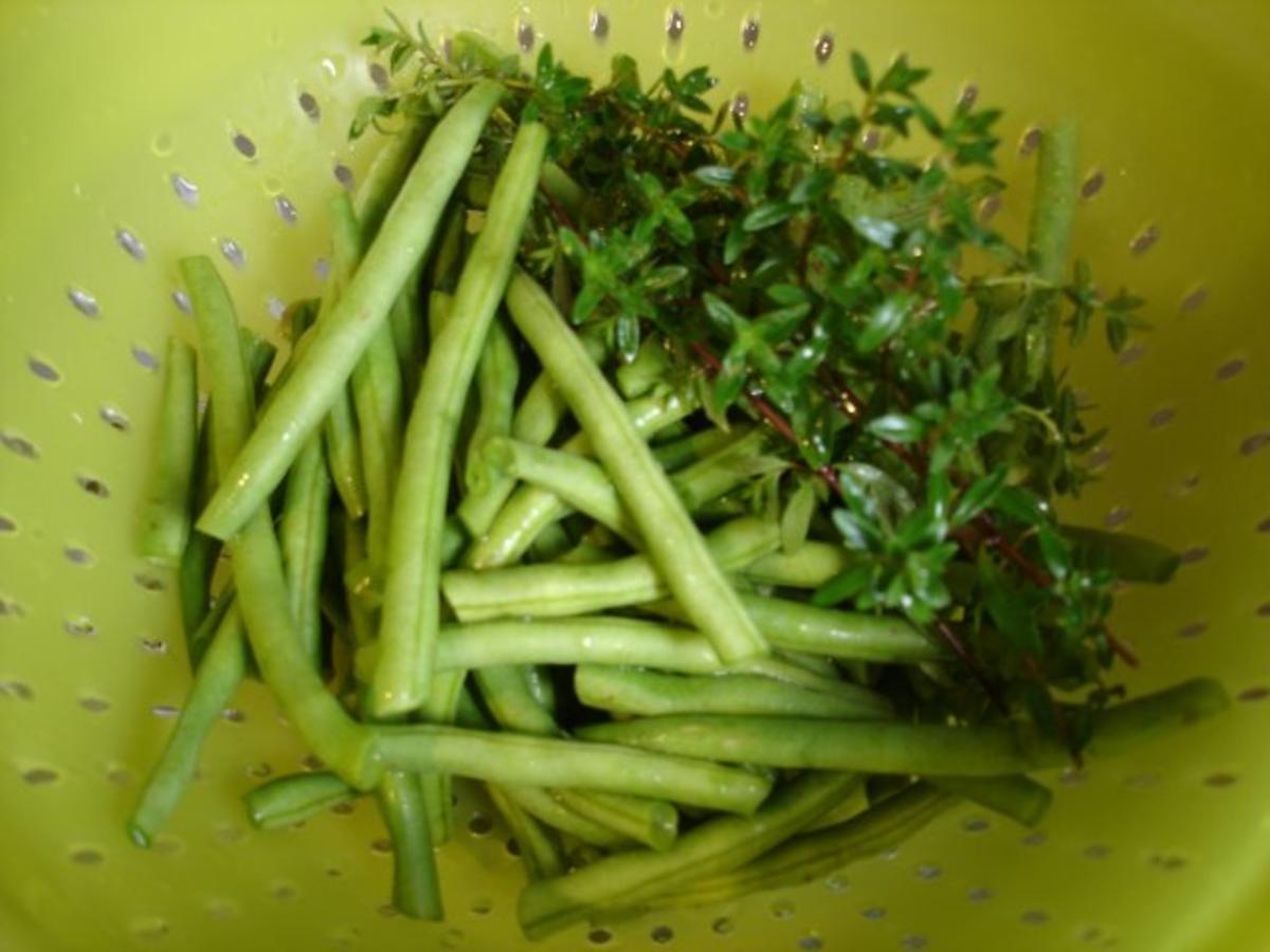Matjesfilet mit grünen Bohnen und Salzkartoffeln *) - Rezept - Bild Nr. 6