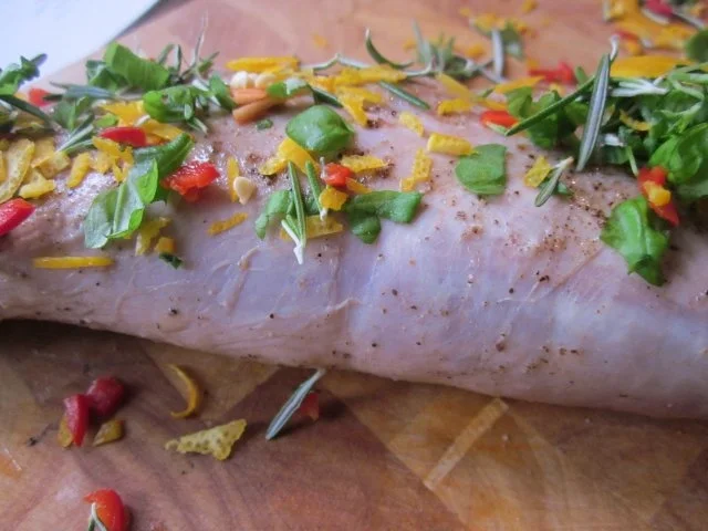 Schweinefilet mit Orangen-Chili Mantel - Rezept - Bild Nr. 3