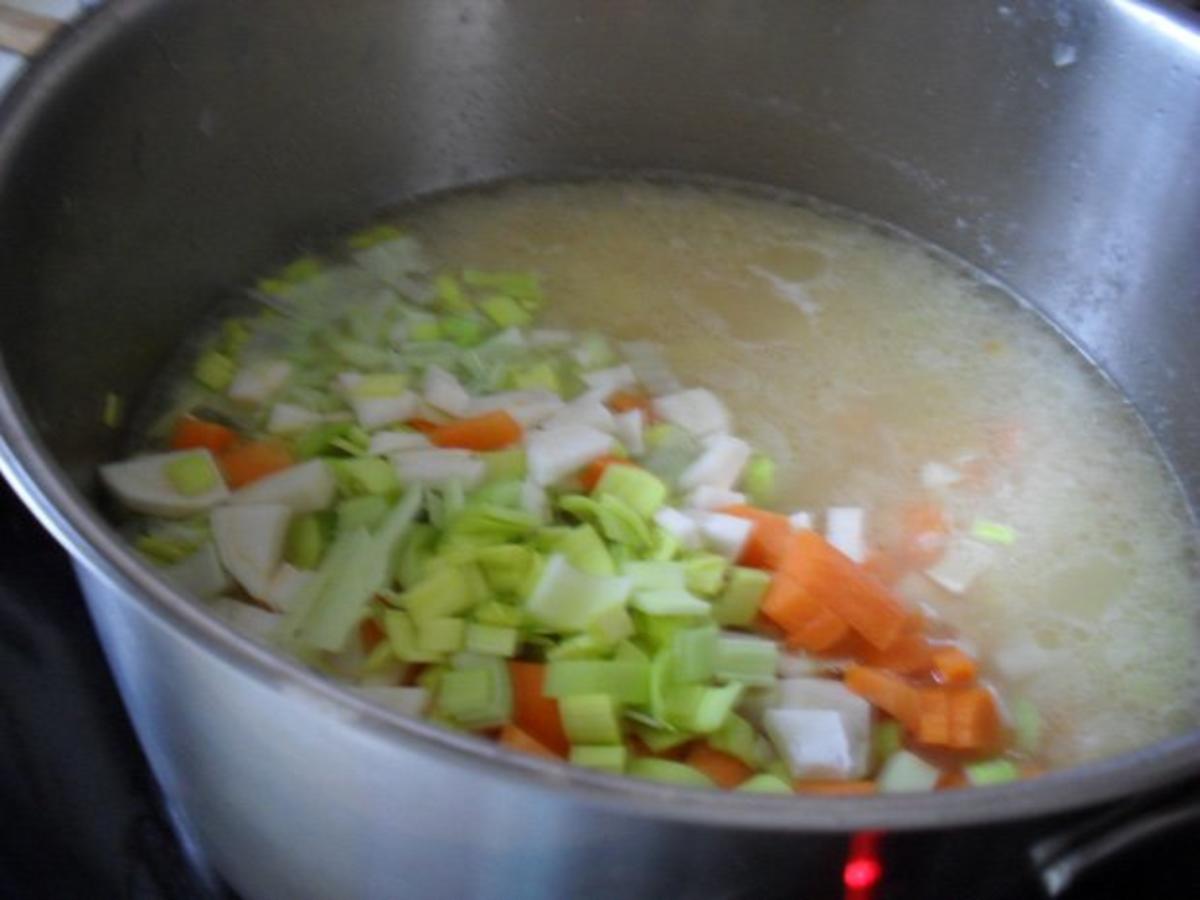 Suppe: Erbsensuppe - Resteverwertung - Rezept - Bild Nr. 4