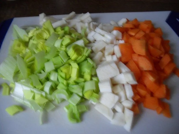 Suppe: Erbsensuppe - Resteverwertung - Rezept - Bild Nr. 3