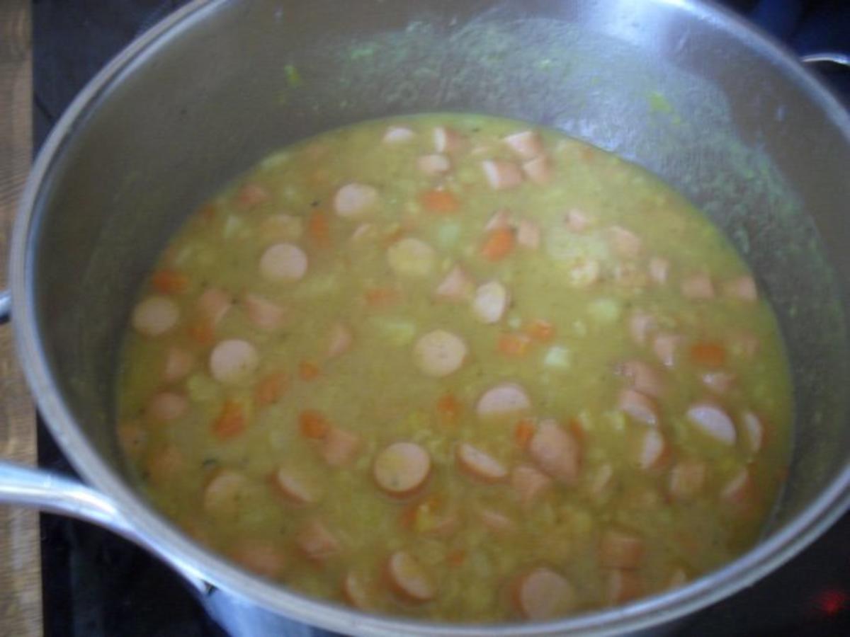 Suppe: Erbsensuppe - Resteverwertung - Rezept - Bild Nr. 5