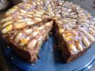 Orangen-Mandel-Früchtekuchen - Rezept