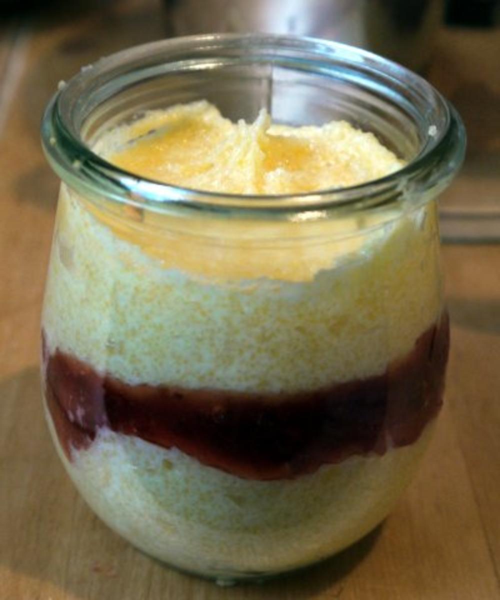 Zitronencreme mit  würziger Erdbeermarmelade - Rezept - Bild Nr. 11