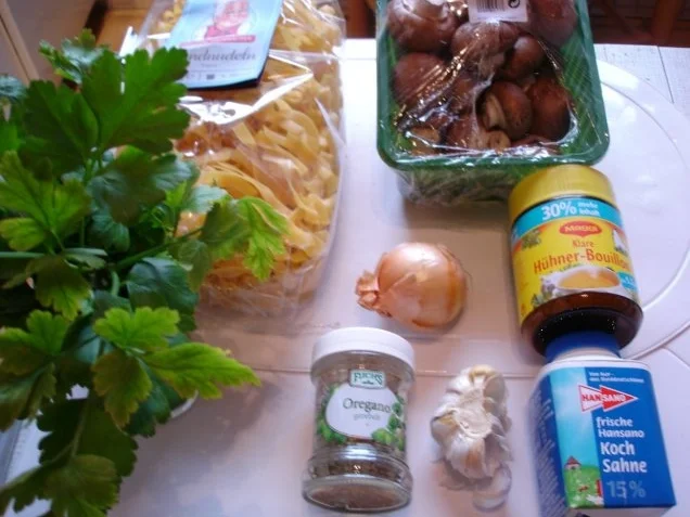 Bandnudeln mit Pilzen - Rezept - Bild Nr. 2