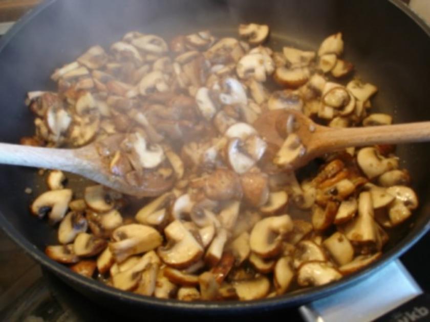 Bandnudeln mit Pilzen - einfach - von MausVoh