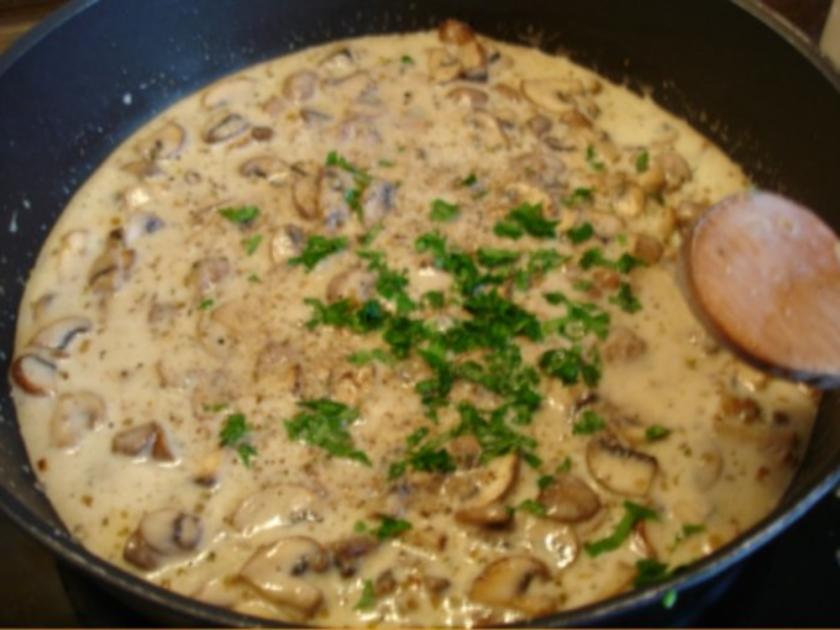 Bandnudeln mit Pilzen - einfach - von MausVoh