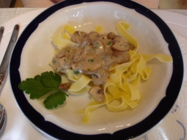 Bandnudeln mit Pilzen - Rezept - Bild Nr. 13