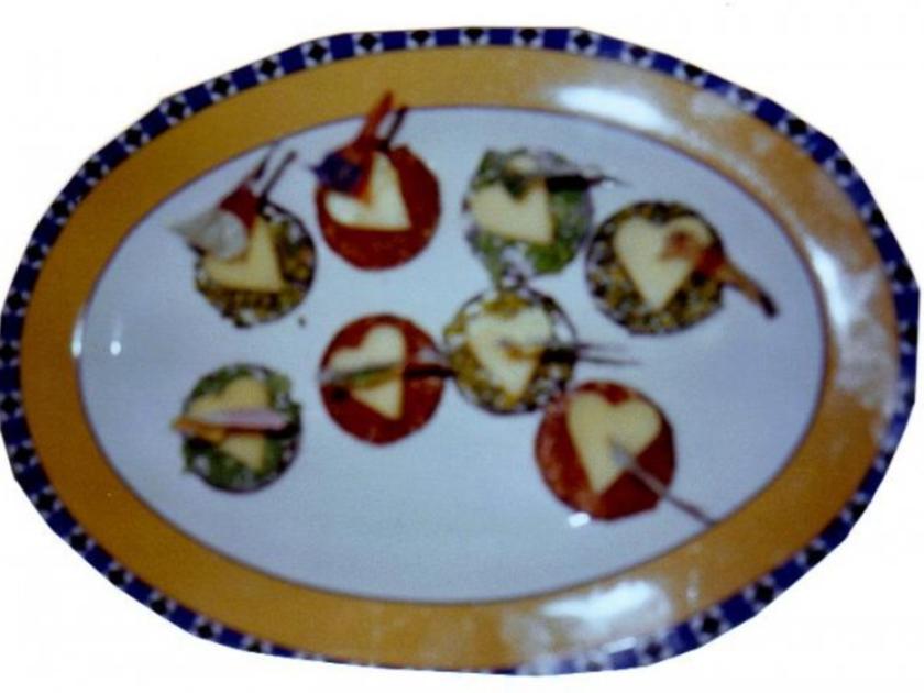 Pumpernickel Käse Herzen - schnell &amp; einfach - 162 kcal/100g