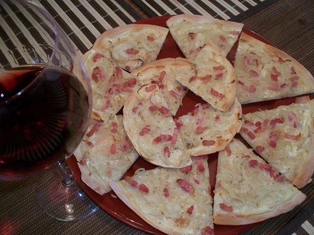 Flammkuchen......Elsässischer Flammekuechle.... - Rezept - Bild Nr. 5