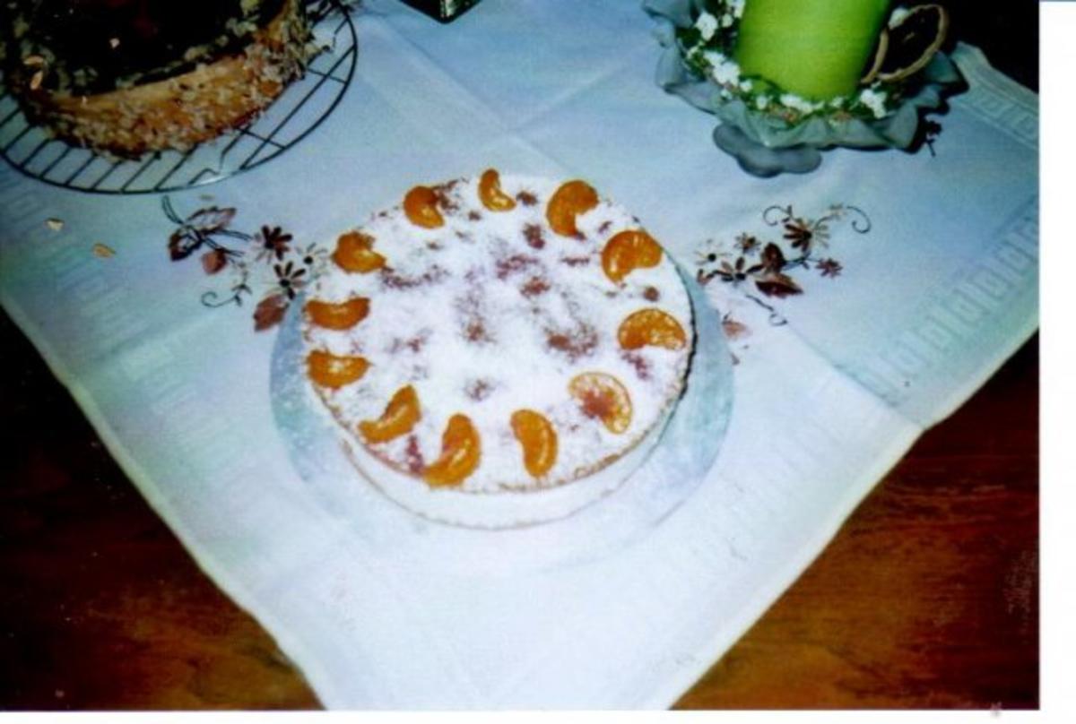 Käse-Sahne-Torte mit Mandarinen - Rezept - kochbar.de