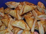 Pikante Blätterteigtaschen - Rezept