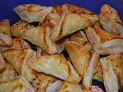 Pikante Blätterteigtaschen - Rezept