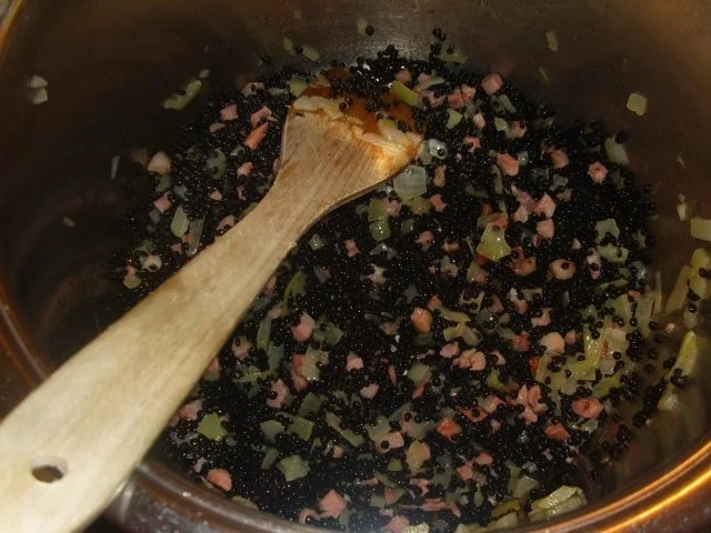 Nudeln mit Belugalinsen - Rezept - Bild Nr. 4