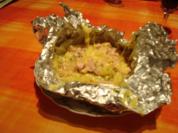 Nudelnester in Alufolie - Rezept