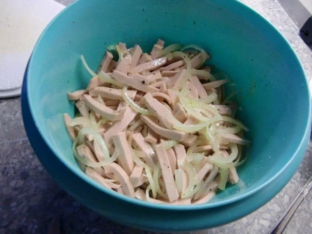 Wurstsalat à la Heiko - Rezept