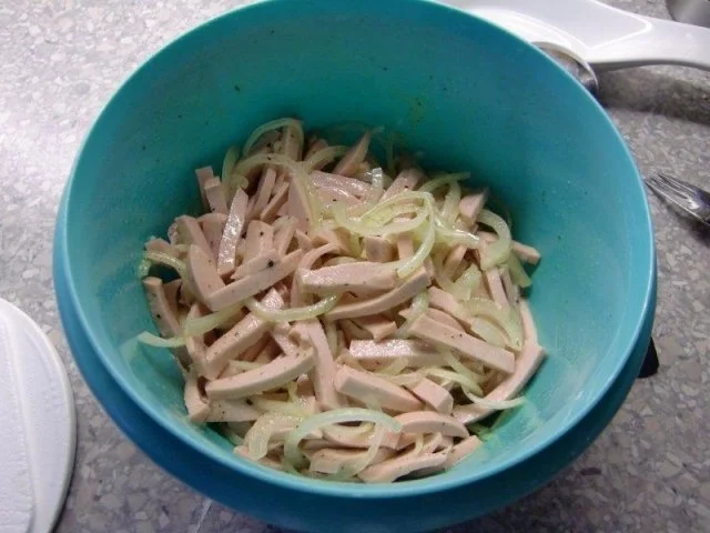 Wurstsalat à la Heiko - Rezept - Bild Nr. 5