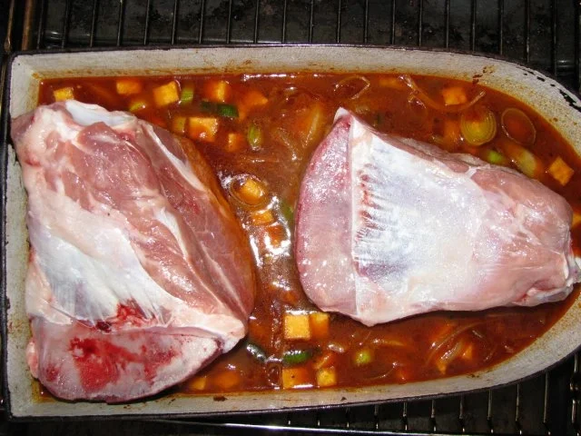 Rezept: Fleisch: Gewürzschäufele Bild Nr. 3 Fleisch: Gewürzschäufele - Rezept - Bild Nr. 3