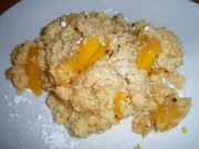 Mango-Crumble - Rezept