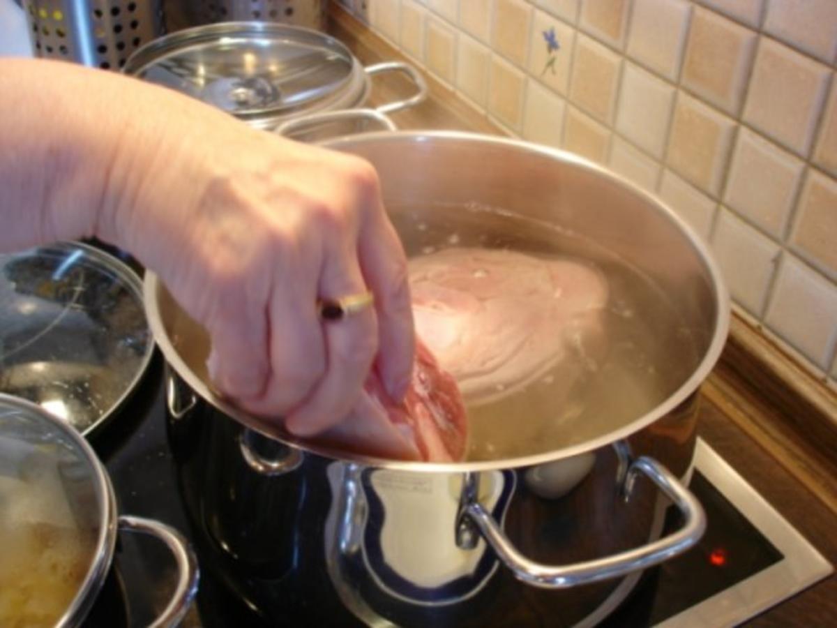 Eisbein mit Sauerkraut, einfach