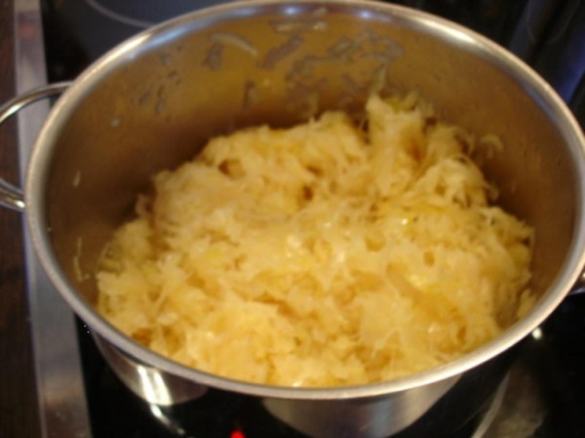 Eisbein mit Sauerkraut, einfach