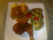 Hähnchenschenkel - Rezept