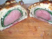 Filet Wellington - nach meiner Art - , mit Safransauce - Essen zum 3ten Advent - Rezept