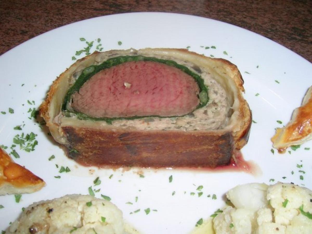 Filet Wellington - nach meiner Art - , mit Safransauce - Essen zum 3ten Advent - Rezept - Bild Nr. 12