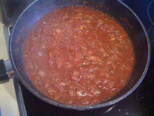 Leo´s Zucchini-Knoblauch-Pizza - Rezept - Bild Nr. 5