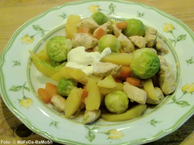 Rezept: Rosenkohl-Pfanne Rosenkohl-Pfanne - Rezept