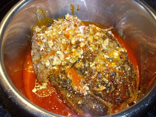 Rezept: Gefüllte Schweine-Hüfte ala Moni Bild Nr. 2 Gefüllte Schweine-Hüfte ala Moni - Rezept - Bild Nr. 2