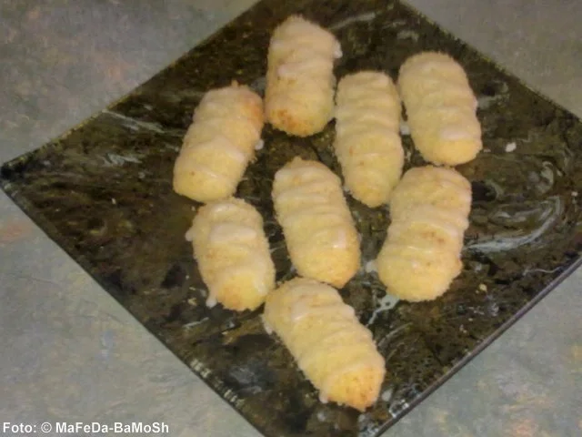 Weihnachten: Zitrus-Kokos-Stangen - Rezept