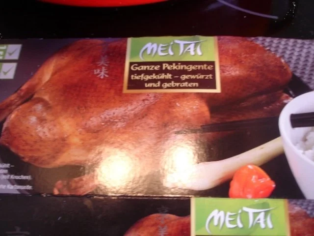 Rezept: Pekingente mit Erdnusssauce und Gemüsereis mit Möhrenblüten Bild Nr. 3 Pekingente mit Erdnusssauce und Gemüsereis mit Möhrenblüten - Rezept - Bild Nr. 3