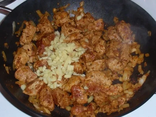 Rezept: Filet-Zucchini-Gulasch mit Gabelspaghetti Bild Nr. 3 Filet-Zucchini-Gulasch mit Gabelspaghetti - Rezept - Bild Nr. 3