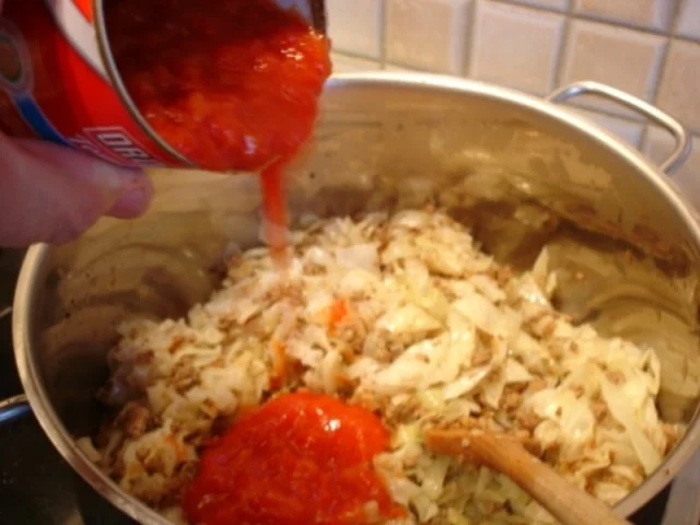 Weißkohl-Hackfleisch-Pfanne - Rezept - Bild Nr. 10