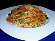 Buntes pikantes Gemüse-Nudel-Pfännchen - Rezept