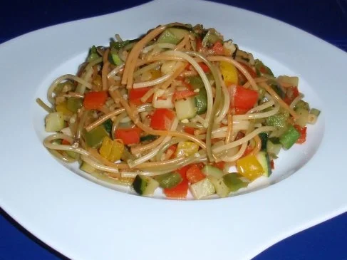 Buntes pikantes Gemüse-Nudel-Pfännchen - Rezept - Bild Nr. 10