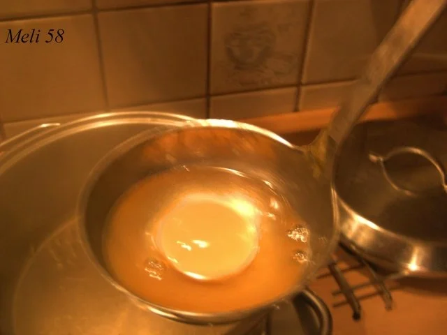 Aufläufe/ Überbackenes:  Spinatauflauf mit Pochierten Eiern und Gargonzola - Rezept - Bild Nr. 5