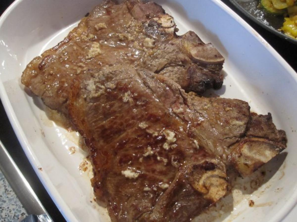 T-Bone-Steak "mal auf die Schnelle" - aber ausgezeichnet - Rezept - Bild Nr. 4