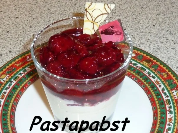 Mascarponecreme mit weihnachtlichen Kirschen - Rezept - Bild Nr. 3