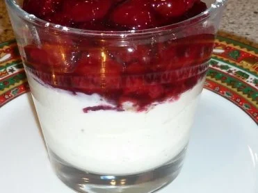 Mascarponecreme mit weihnachtlichen Kirschen - Rezept - Bild Nr. 2