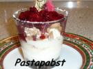 Mascarponecreme mit weihnachtlichen Kirschen - Rezept