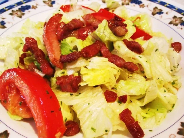 Rezept: Eisbergsalat mit Orangen-Dressing Bild Nr. 5 Eisbergsalat mit Orangen-Dressing - Rezept - Bild Nr. 5