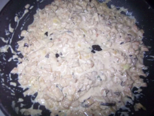 Rumpsteak unter einer Decke aus Kräuterseitlingen und röschen Kartoffeln - Rezept - Bild Nr. 4