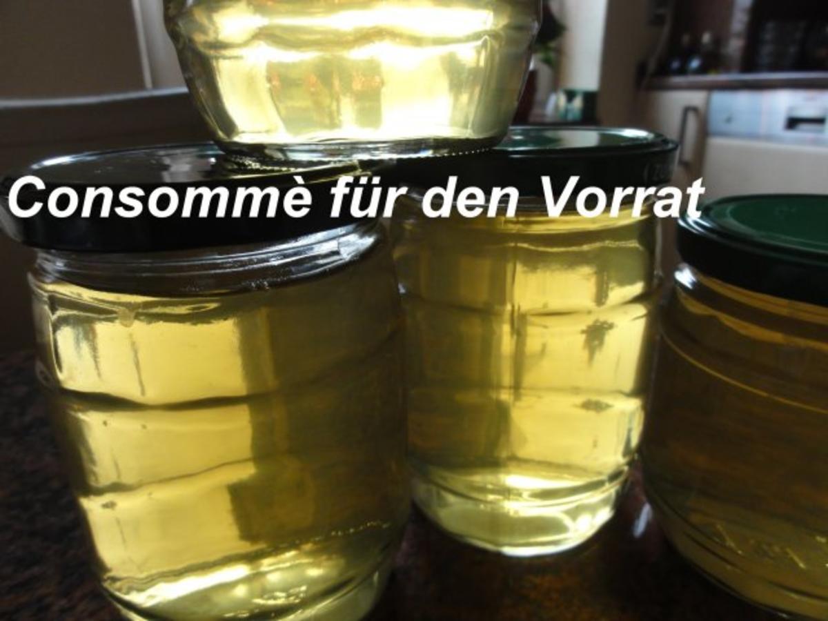 Suppe:    feine RINDER - CONSOMMÉ - Rezept - Bild Nr. 8