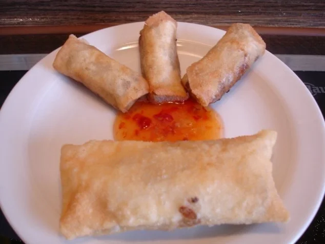 Chinesische Frühlingsrollen mit Wirsing - Rezept - Bild Nr. 17