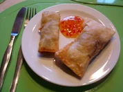 Chinesische Frühlingsrollen mit Wirsing - Rezept